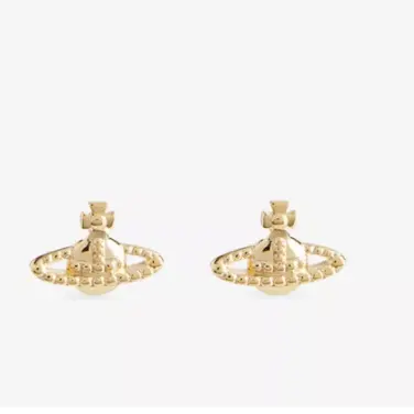 Vivienne Westwood 西太后 金色土星耳环