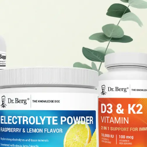 Dr Berg：维生素补充剂套装热卖  甘氨酸镁与电解质粉套装$62