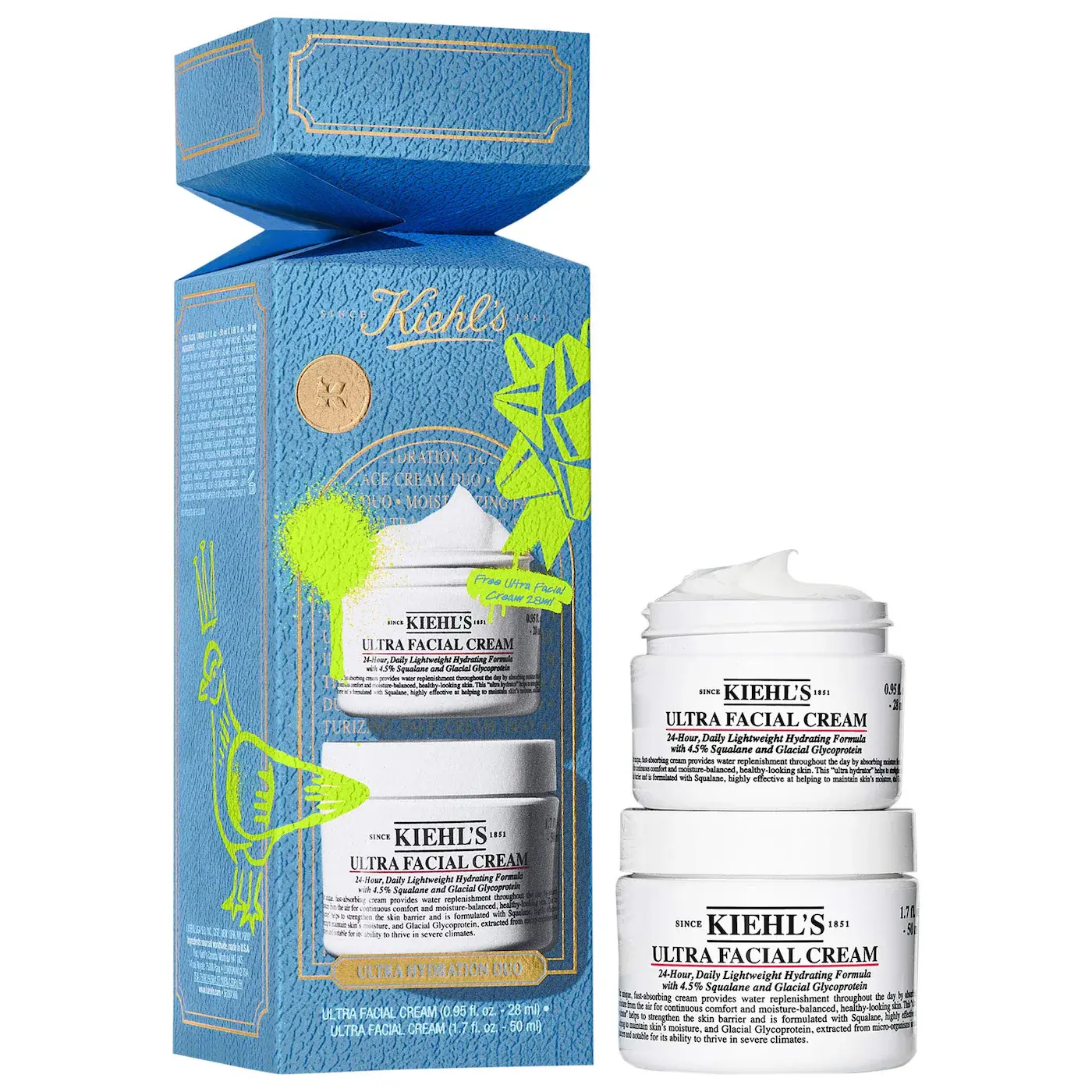 Kiehl's 科颜氏高保湿面霜套装 价值$65