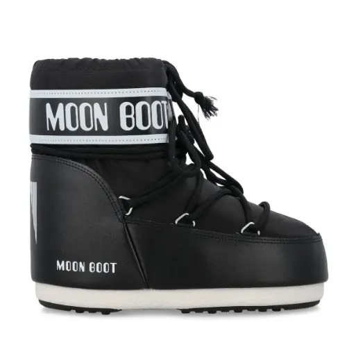 Moon Boot 黑色雪地靴