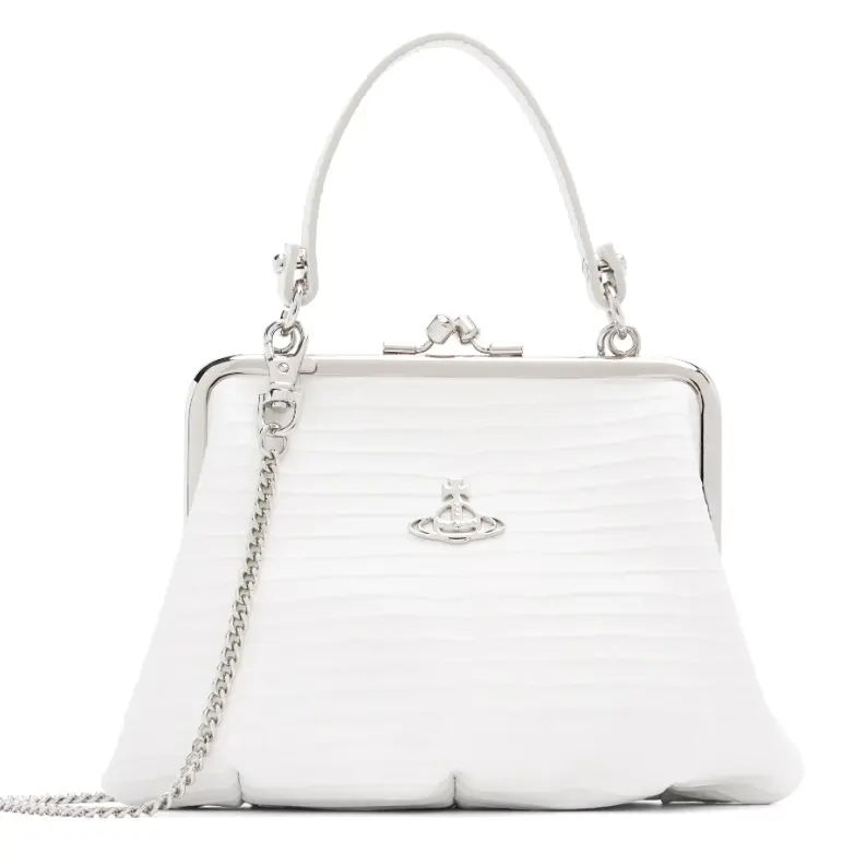 Vivienne Westwood 白色 Granny Frame 手提包