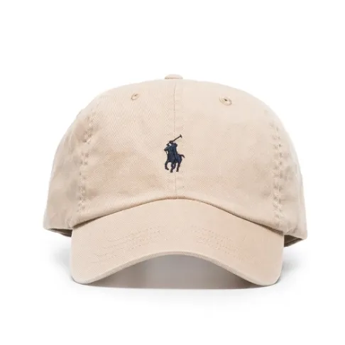 Polo Ralph Lauren 拉夫劳伦米色徽标棒球帽