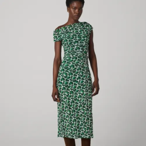 刘亦菲同款！DVF Wittrock 连衣裙