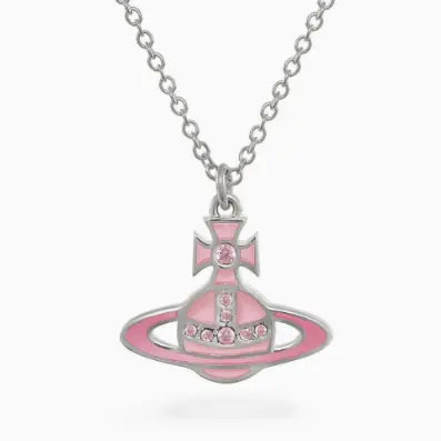 Vivienne Westwood Concetta 银水晶项链