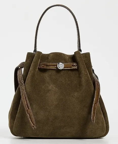 Tory Burch Romy 麂皮水桶包