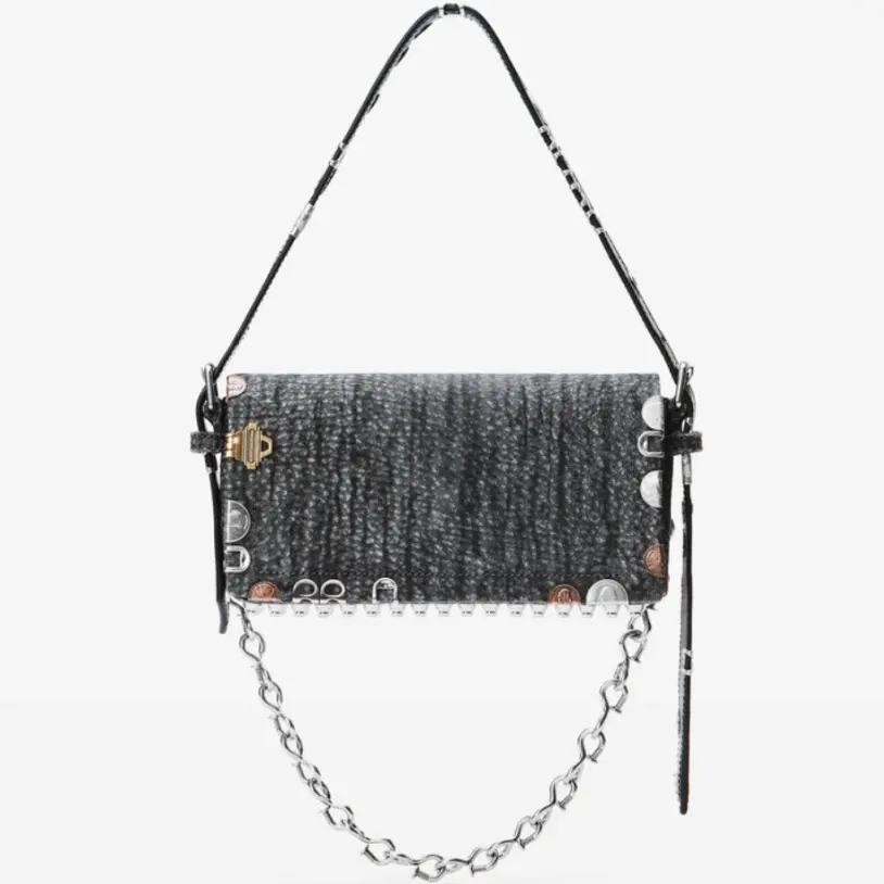 吴宣仪同款！Alexander Wang 链条单肩包