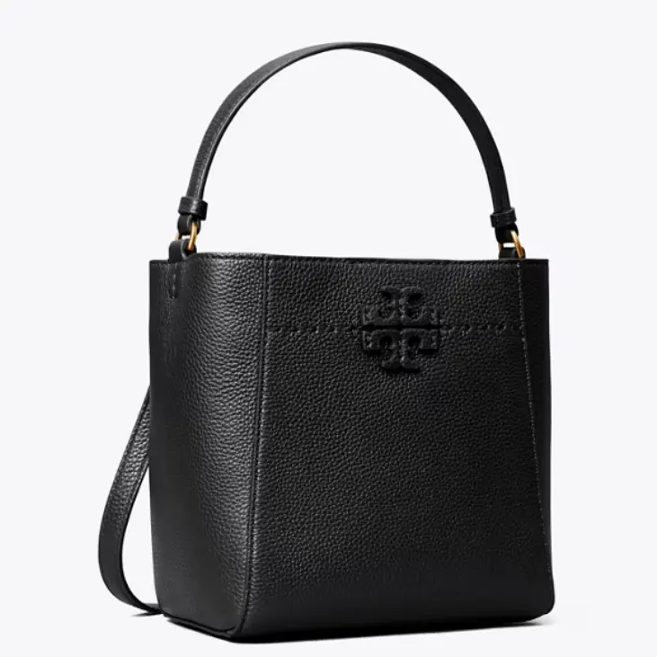 满$500享额外6.5折！Tory Burch 汤丽柏琦 McGraw 小号水桶包