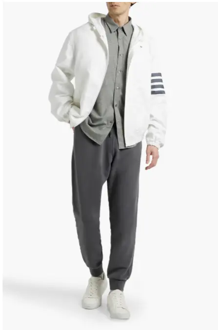 Thom Browne 法国棉质毛圈运动裤