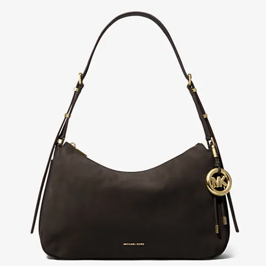 檀健次同款！Michael Kors Nolita 中号麂皮单肩包