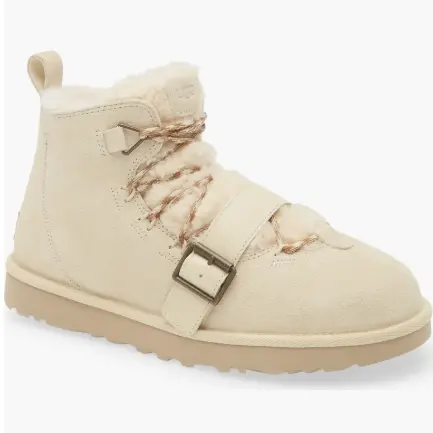 UGG 系带加绒短靴