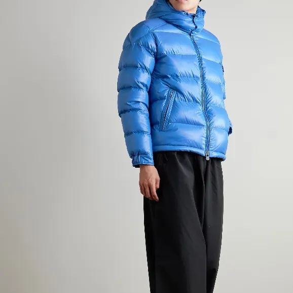 MONCLER Maya 蓝色羽绒服