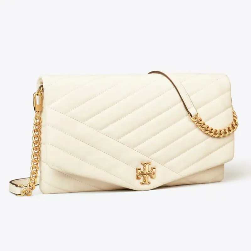 Tory Burch 汤丽柏琦 Kira 信封包 象牙白