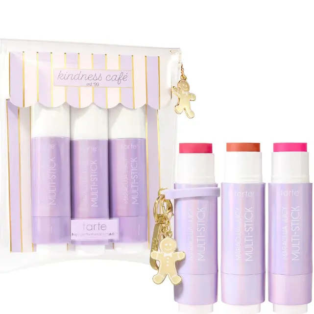 Tarte 唇颊多用棒3件套