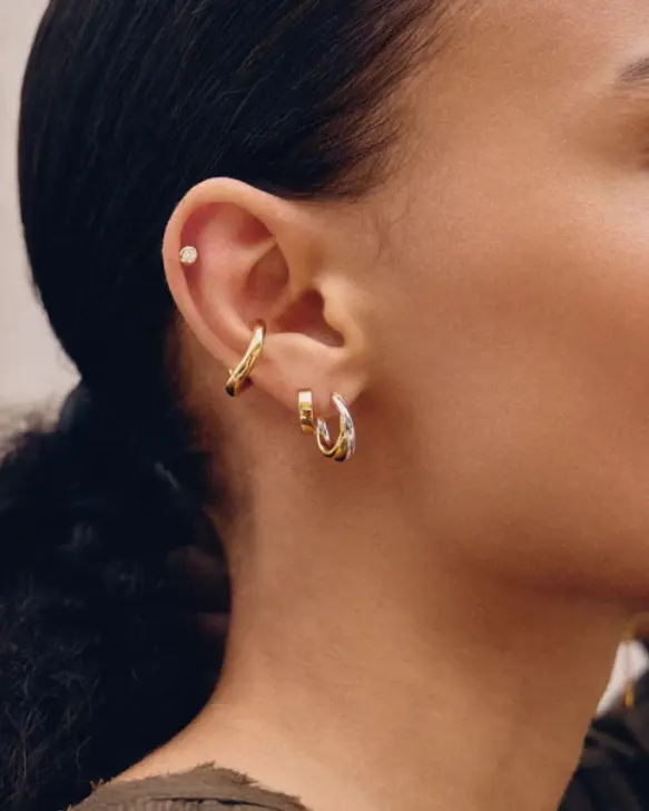 Missoma X Lucy Williams 拼色穹顶耳环