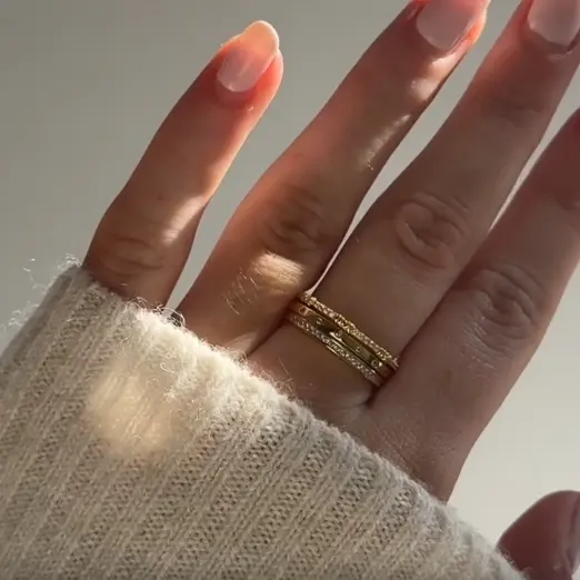 Baublebar Maddie 18K 戒指套装