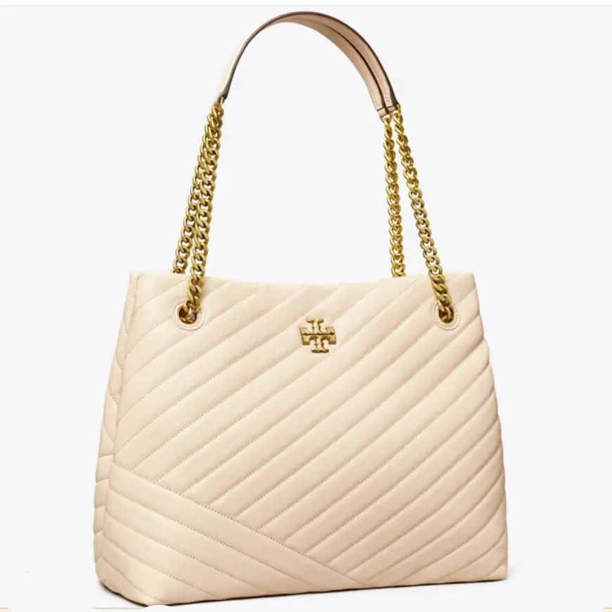 Tory burch 汤丽柏琦 Kira 斜纹托特包