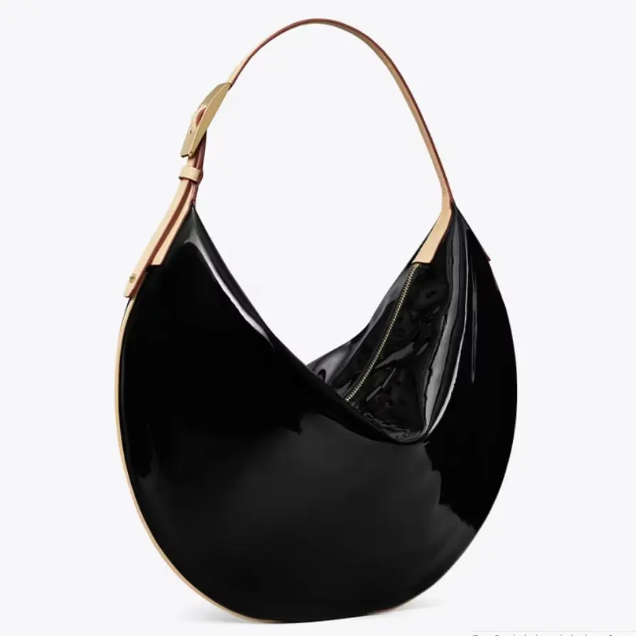 Tory Burch 汤丽柏琦 亮皮 气球包