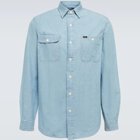 POLO RALPH LAUREN 拉夫劳伦男款牛仔衬衫