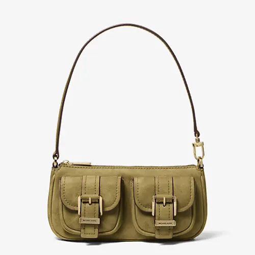 Michael Kors Zoe 小号麂皮单肩包