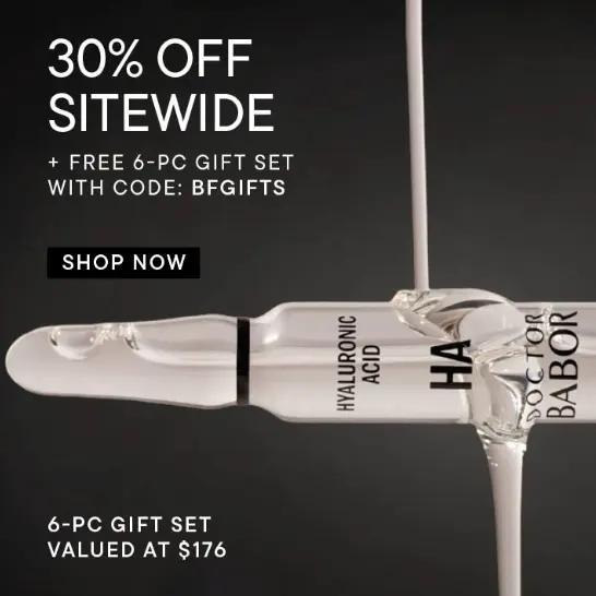 BABOR USA：护肤好物热卖！全场7折优惠
