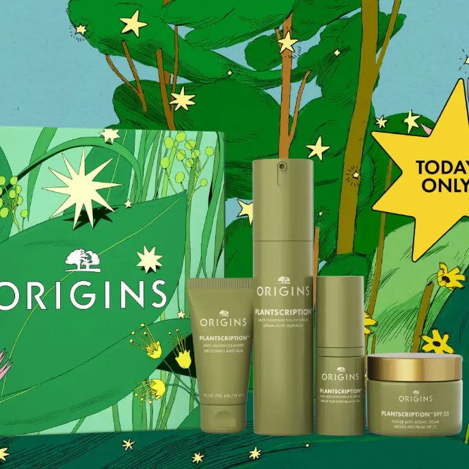 Origins：黑五每日特惠！专区礼品套装无门槛5折