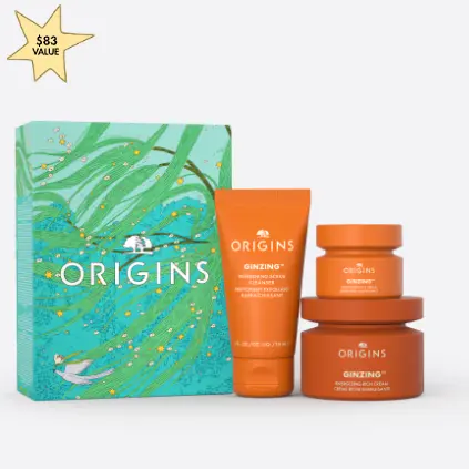 Origins 悦木之源 焕彩必备礼盒套装（价值$83）