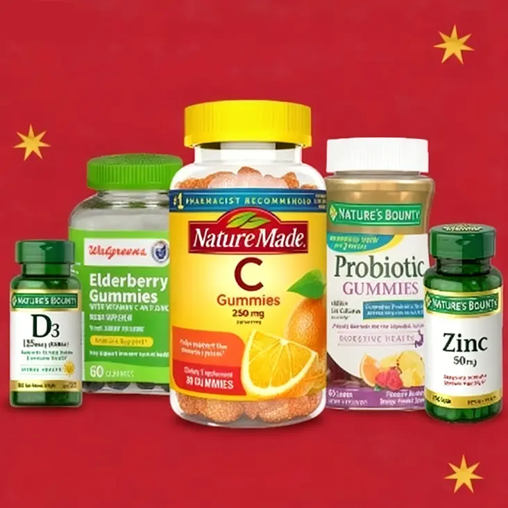 Walgreens：精选营养补剂热卖 选购Nature Made、Nature'Bounty等