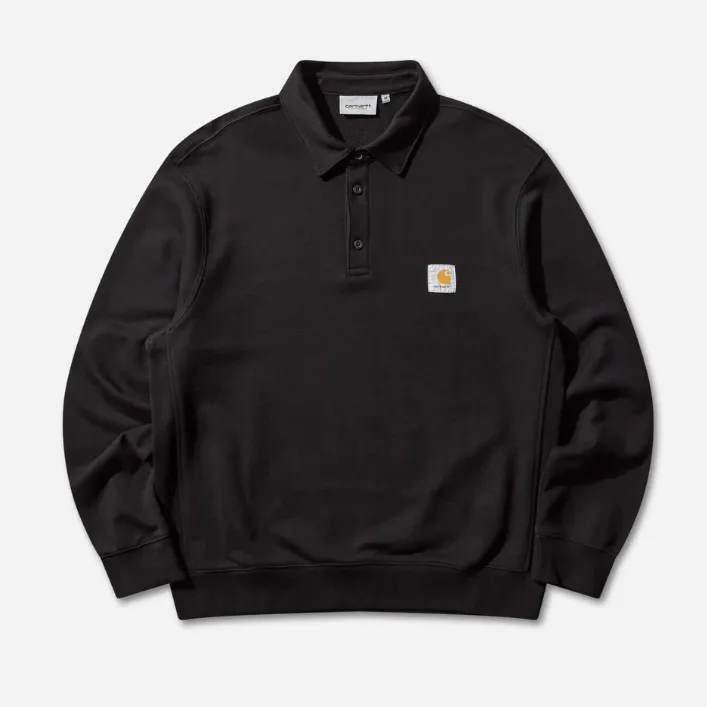 CARHARTT WIP 卡哈特黑色Polo卫衣
