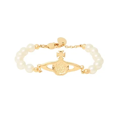 VIVIENNE WESTWOOD 西太后珍珠土星手链