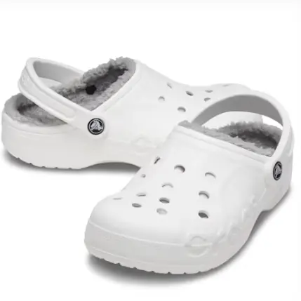 Crocs BAYA 加绒款洞洞鞋