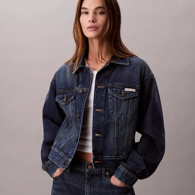 三吉彩花同款！Calvin Klein 牛仔夹克