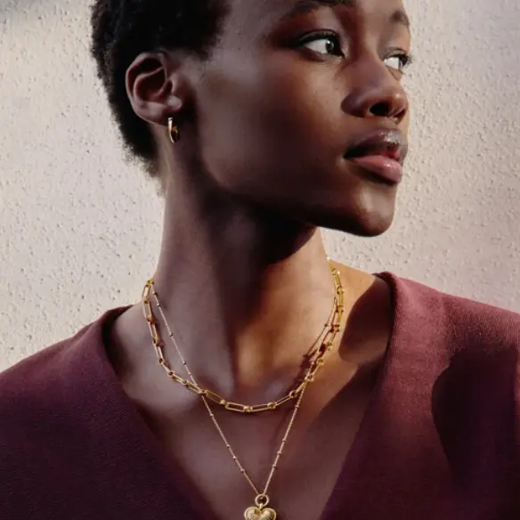 Missoma UK：黑五项链专场 Lucy Williams T 字形宝石吊坠项链£108