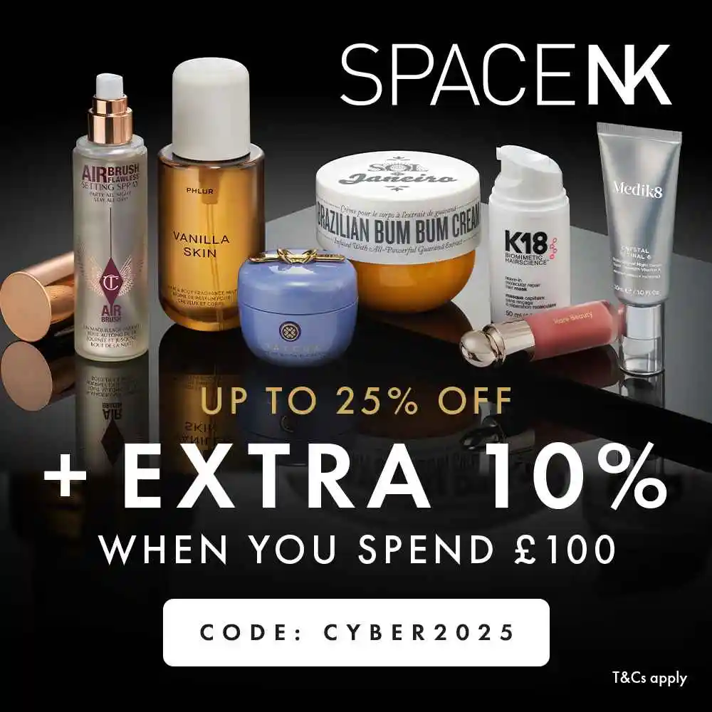 升级！Space NK UK：美妆护肤大促！入Lisa Eldridge、La Mer、Medik8等