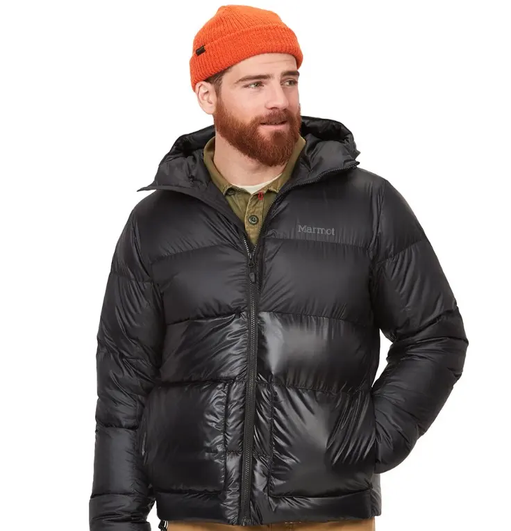 Marmot Guides 男士连帽羽绒服