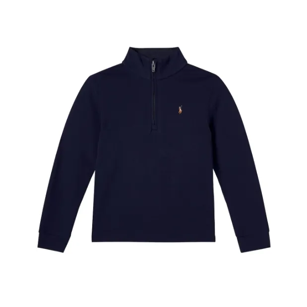 POLO RALPH LAUREN 拉夫劳伦大童款半拉链套头衫