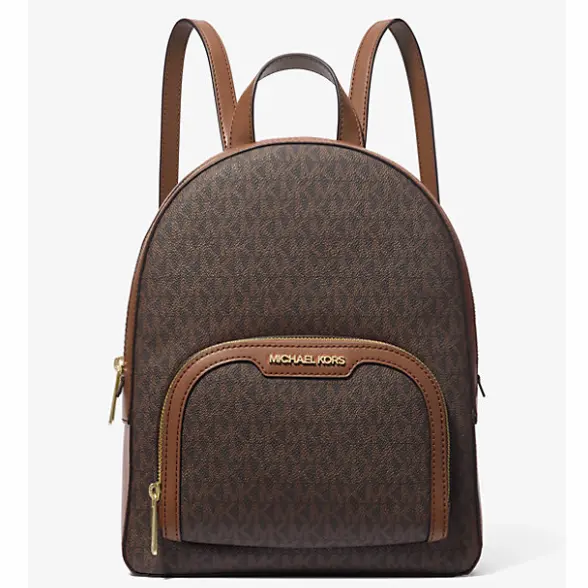 Michael Kors Jaycee 中号老花双肩包