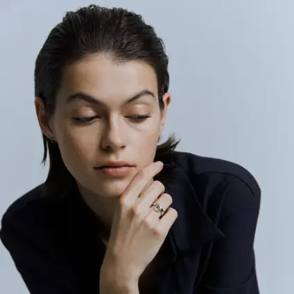 Otiumberg Limited：戒指专场热卖 9K纯金经典锤纹螺纹戒指£90