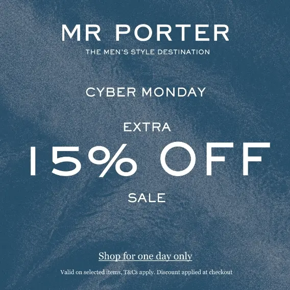 MR PORTER 亚太站：活动升级！限时闪促