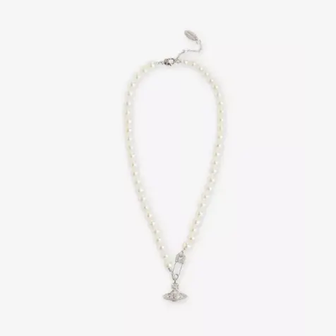 Vivienne Westwood 西太后 珍珠土星销量（回形针扣）