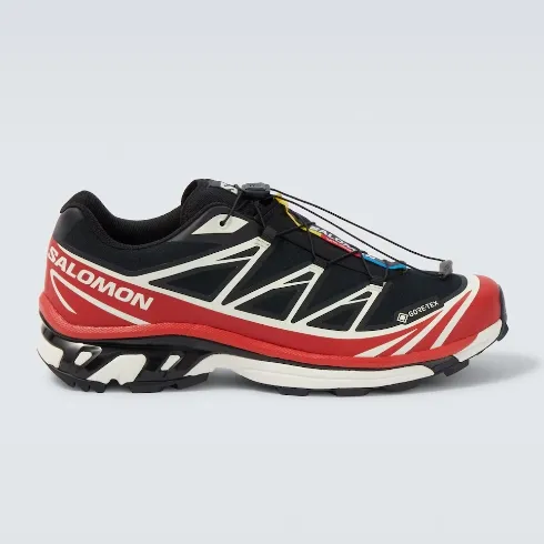 Salomon 萨洛蒙 XT-6 GTX 红黑色运动鞋