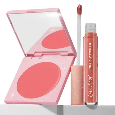 ColourPop 卡拉泡泡腮红+唇膏套装
