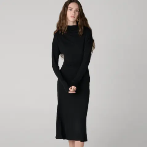 DVF Camille 黑色连衣裙