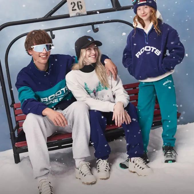 Roots Canada：滑雪季服配饰上新热卖