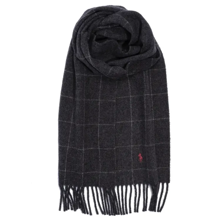 Polo Ralph Lauren 拉夫劳伦 双面格纹围巾