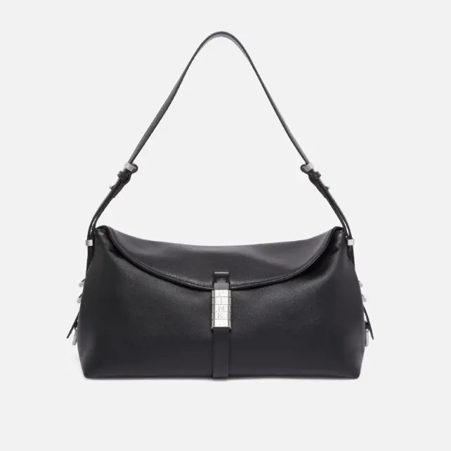 疑似故人来！Pinko 中号皮革马鞍包单肩包