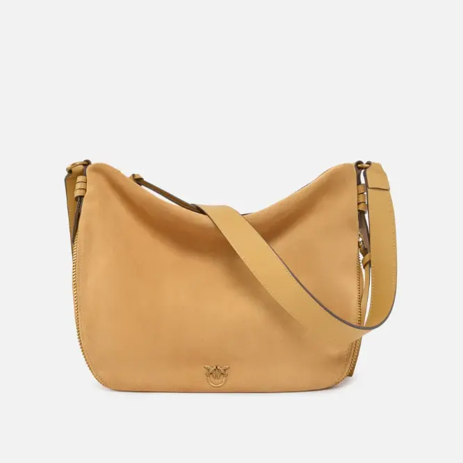 Pinko 中号麂皮单肩包