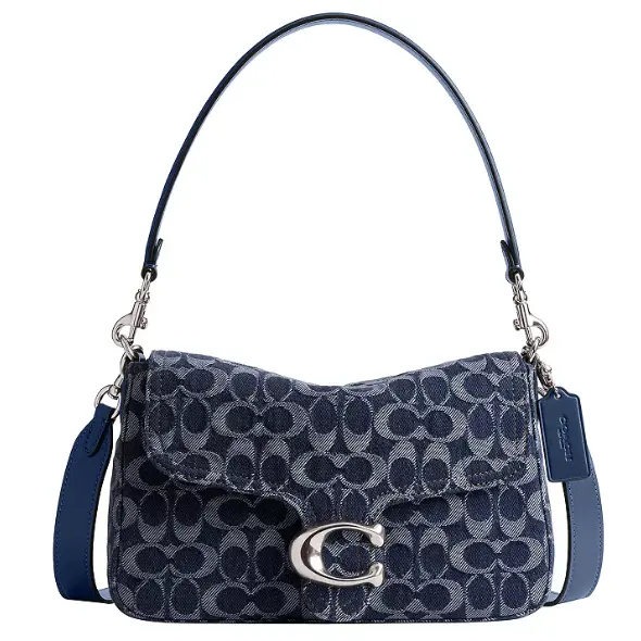 返$50礼卡！COACH 蔻驰 Soft Tabby 丹宁斜挎包