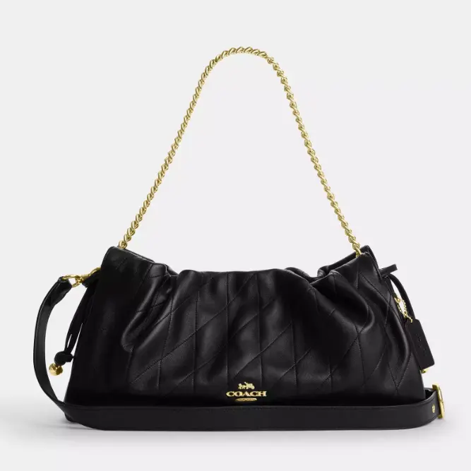 Coach 蔻驰 Faye 大号绗缝斜挎包