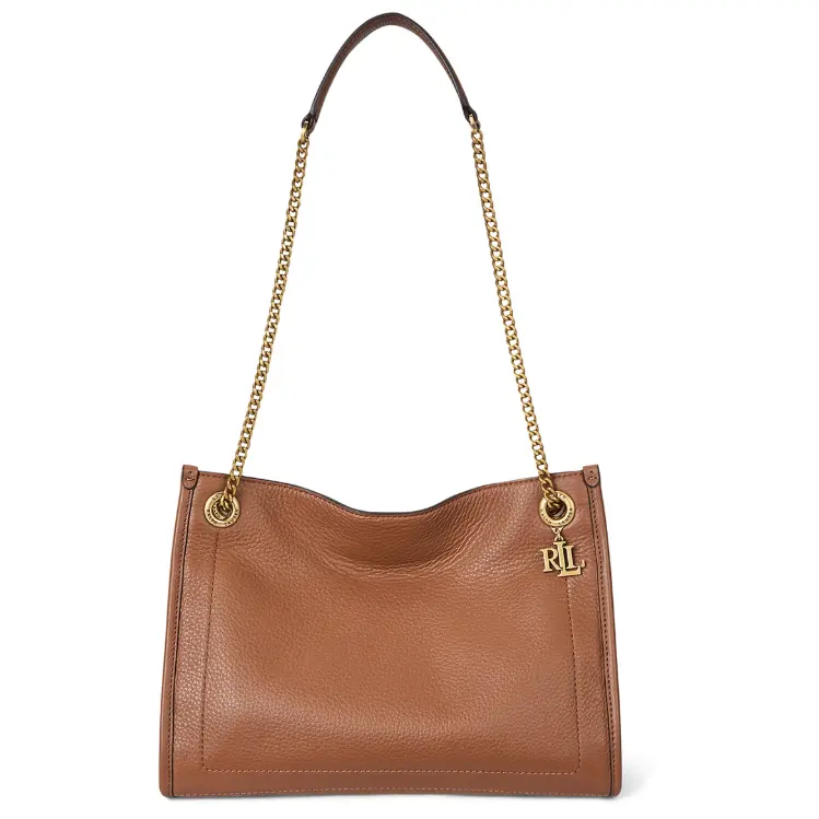 Lauren Ralph Lauren 拉夫劳伦 Pebbled 中号手提包