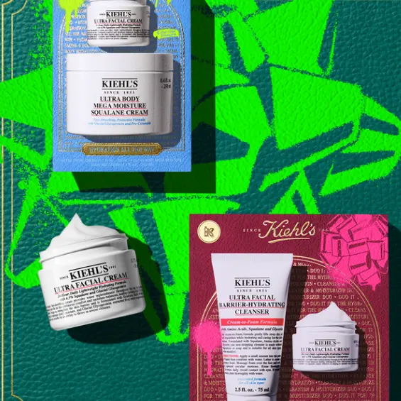 Kiehl's 美网：节日套装上新 牛油果眼霜套装$75 唇膏礼盒套装$32